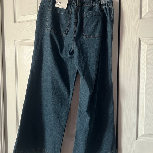 1822 Denim Blue Drawstring Jeans - Picture 8 of 13